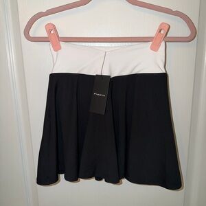 Black and White Fabletics Skirt